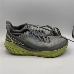 Altra EXPERIENCE FLOW Men's 10 Athletic Shoes in Gray and Lime s14